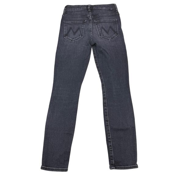 MOTHER High Waisted Looker Ankle Jean Size 24 Encounters At Night - Picture 6 of 10